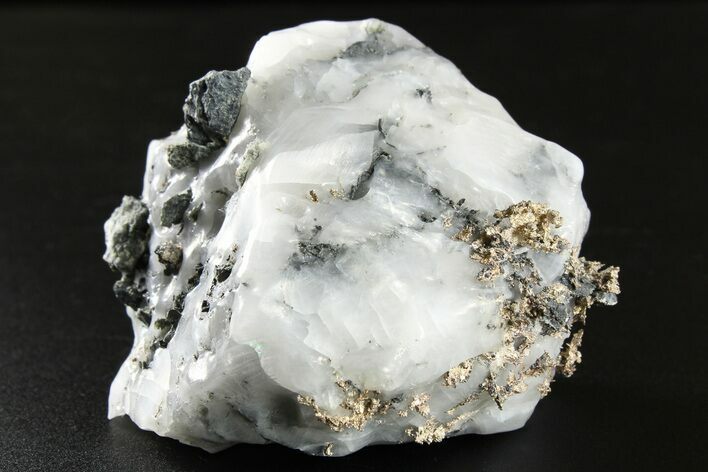 Native Silver in Calcite - Morocco #266081